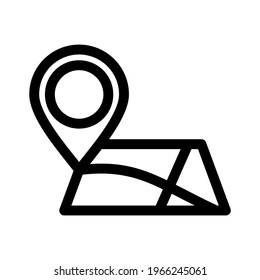 location icon or logo isolated sign symbol vector illustration - high quality black style vector icons
