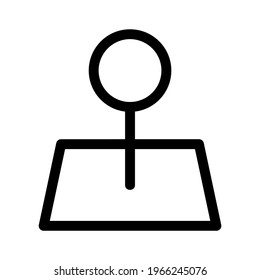 location icon or logo isolated sign symbol vector illustration - high quality black style vector icons
