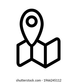 location icon or logo isolated sign symbol vector illustration - high quality black style vector icons
