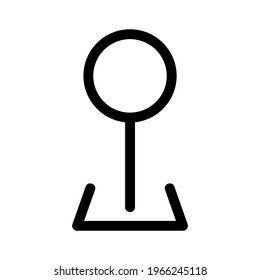 location icon or logo isolated sign symbol vector illustration - high quality black style vector icons
