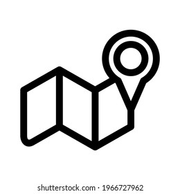 location icon or logo isolated sign symbol vector illustration - high quality black style vector icons
