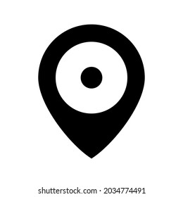 location icon or logo isolated sign symbol vector illustration - high quality black style vector icons
