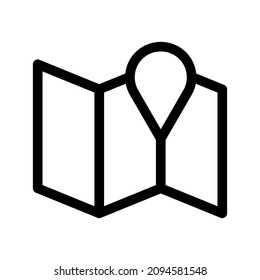 location icon or logo isolated sign symbol vector illustration - high quality black style vector icons
