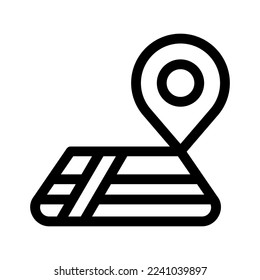 location icon or logo isolated sign symbol vector illustration - high quality black style vector icons
