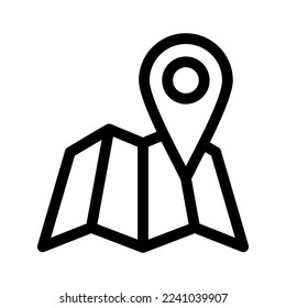 location icon or logo isolated sign symbol vector illustration - high quality black style vector icons
