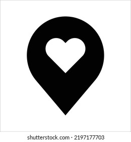 Location icon, logo or symbol