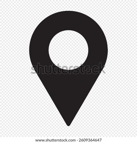 Location icon, logo, symbol. PNG type. vector illustration. Eps 10