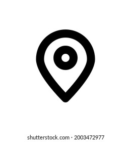location icon or logo and  Vector illustration isolated on a white background. Premium quality for mobile apps, user interface, presentation, and website. pixel perfect icon