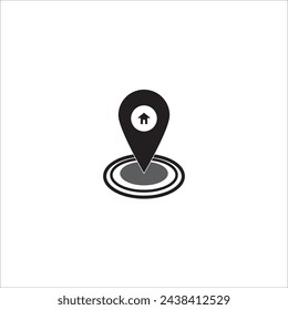 Standort-Symbol-Logo-Vektor-Design