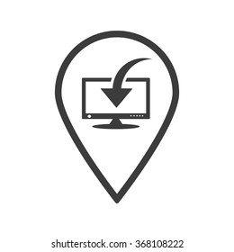 location icon, map icon