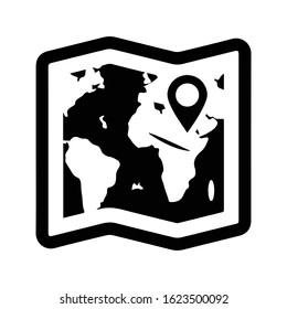 Location Icon, Map, Address, Geographical Position