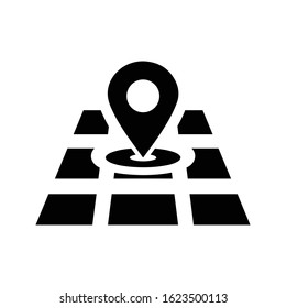 Location Icon, Map, Address, Geographical Position