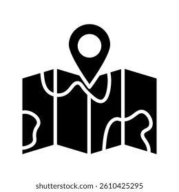Location icon. Map, home, office location icon. Travel tracking, road map, shop location icon in vector illustration.