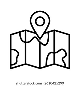 Location icon. Map, home, office location icon. Travel tracking, road map, shop location icon in vector illustration.
