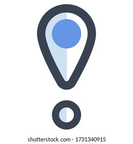 Location Icon, Map and Navigation Place and other Icon For User Interface Or Website