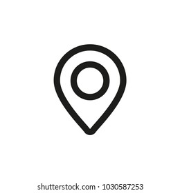 Location icon, map pin