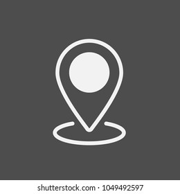 Location icon, map pin