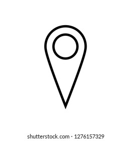 Location icon, map pin