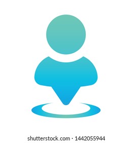 location icon, map pin icon