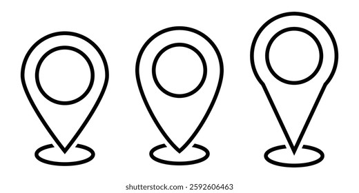 Location icon, Map Pin, Address icon