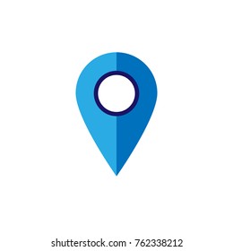 Location icon, map pin marker
