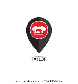 Location icon  map pin pointer. GPS navigation locate symbol