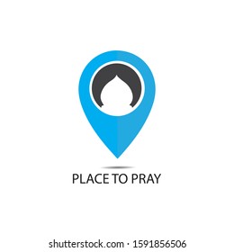 Location icon  map pin pointer. GPS navigation locate symbol