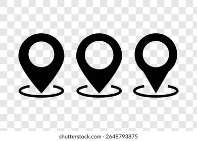 Location icon. Map pin icon set. location marker. location pin. Map pin icon vector illustration eps 10
