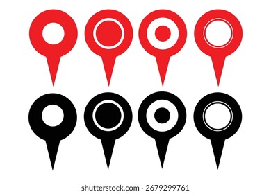 Location icon. Map pin icon set. location marker. location pin. Map pin icon vector illustration eps 10. navigation icon