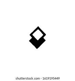 Location icon. Map pin symbol. Logo design element