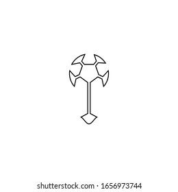 Location icon. Map pin symbol. Logo design element.