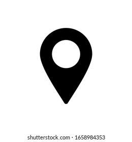 Location Icon. Map Pin Icon Vector Isolated