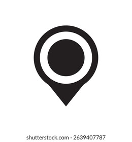 Location Icon. Map pointer icon.