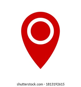 Location Icon. Map Pointer. Route Location Icon, Start And End Journey.