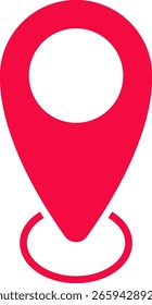 location icon. Marker pointer symbol. Pin icon to mark location.  Modern map markers. Colorful map pointer. GPS location symbol collection
