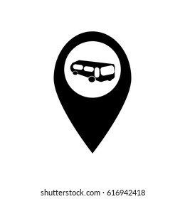 location icon on the background