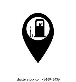 location icon on the background