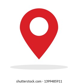 Location icon on the map