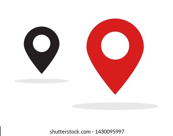 Location icon on the map