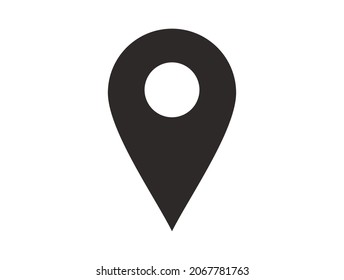 location icon on white background