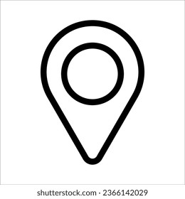 location icon on white background