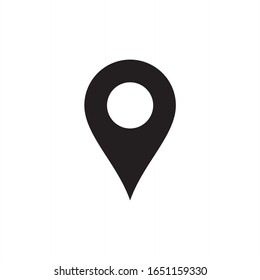 Location icon. Pin, Position, Map Pin icon vector isolated