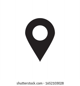 Location icon. Pin, Position, Map Pin icon vector isolated