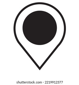 Location icon. Pin, Position, Map Pin icon vector isolated simple design, perfect for all project