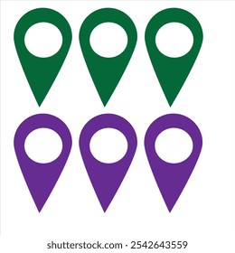 Location icon. Pin, Position, Map Pin icon vector isolated simple design, perfect for all project