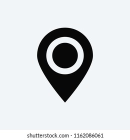 Location icon. Placeholder point symbol