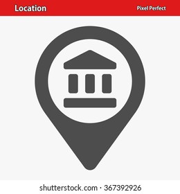Location Icon. Professional, pixel perfect icons optimized for both large and small resolutions. EPS 8 format.