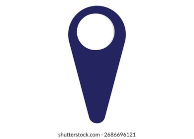 location icon, Route location icon, map pointer with pin icon, map location icon, start and end location journey symbol vector.