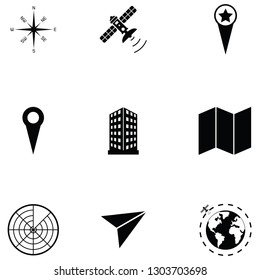 location icon set