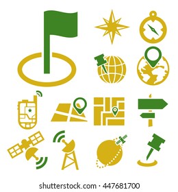 location icon set